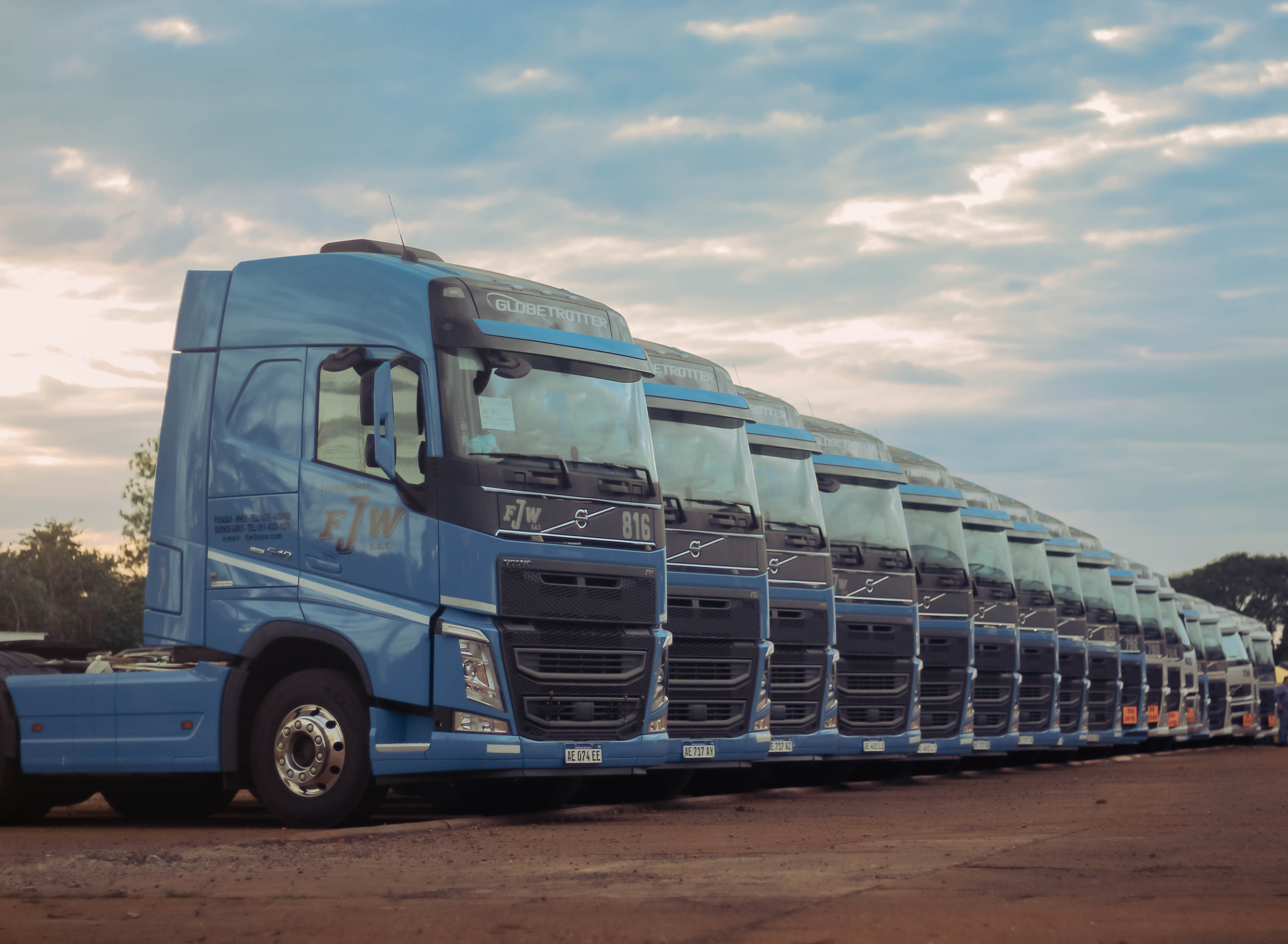 Dashboard GPS de seguimiento de flota vehicular en tiempo real